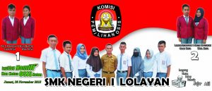 Pemilihan Ketos, SMK N 1 Lolayan Gunakan Sistem Pemilu