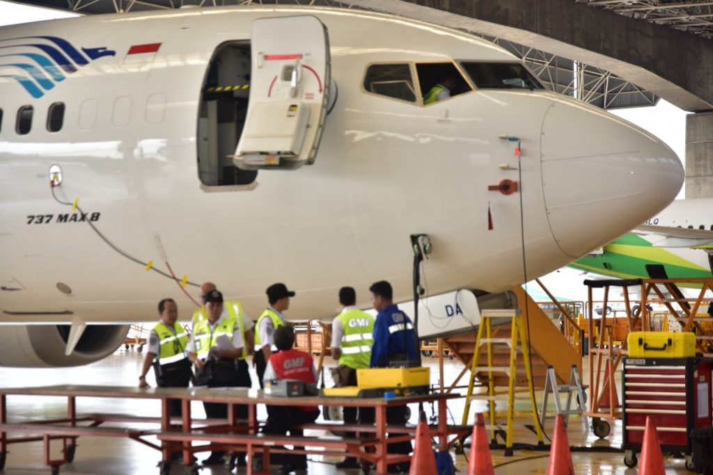 Ditjen Hubud Lakukan Inspeksi  Boeing 737-8 Max