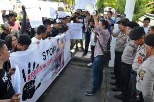 Solidaritas untuk Uping, Para Jurnalis Galang Tanda Tangan