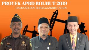 Proyek APBD Bolmut 2019, Harus Selesai Sebelum Akhir Tahun