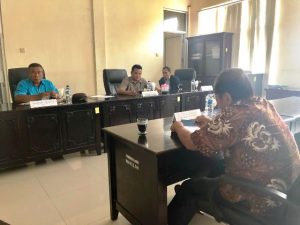 Komisi II DPRD Bolmut Pressure PP Nomor 49 Tahun 2018