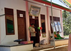 Resmikan Gedung PAUD Desa Tanjung Buaya, Ini Kata Depri Pontoh