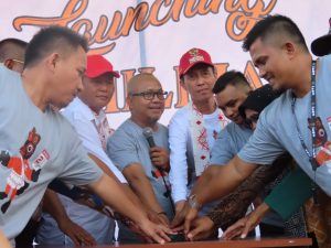 Iskandar Kamaru Hadiri Launching Pilkada Bolsel 2020
