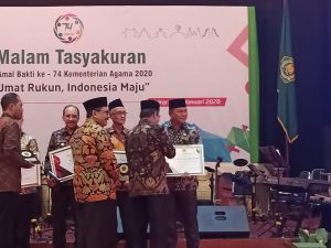 Pemkab Bolsel Raih Penghargaan dari Kementerian Agama
