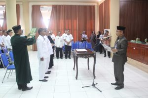 Pemkab Bolmong Lantik Dua Sangadi