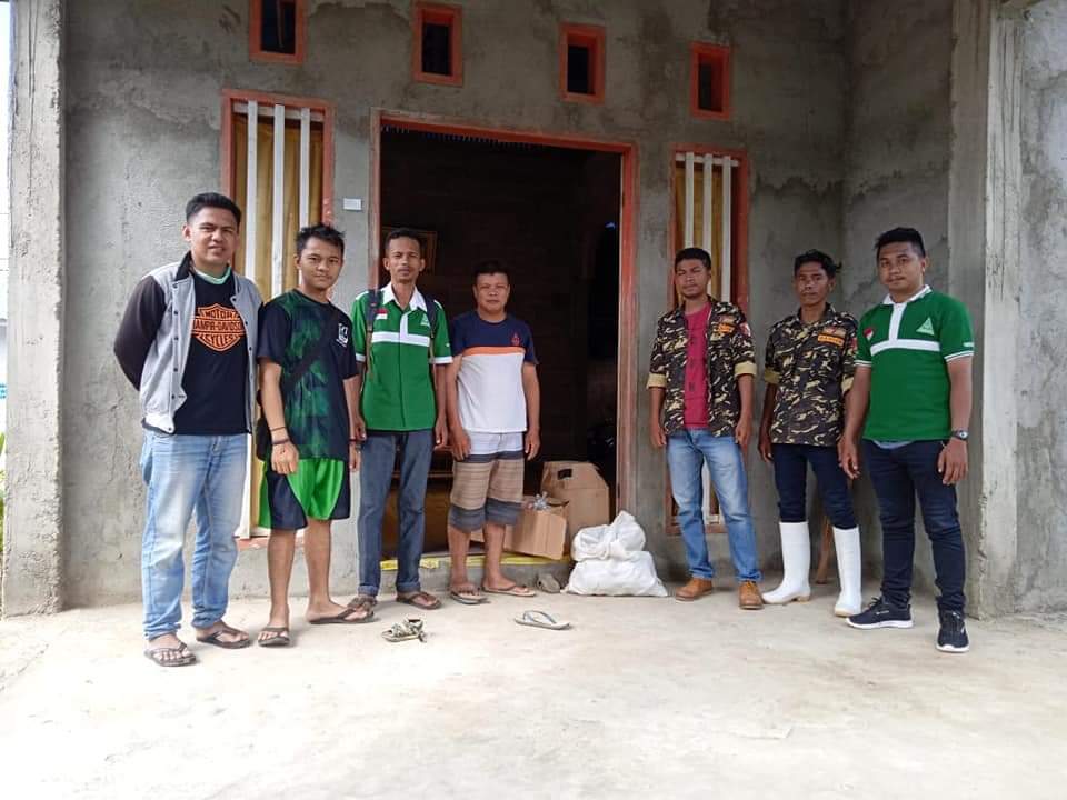 Ansor dan Banser Bolmut Terlibat Aktif Bantu Korban Banjir Pasca Bencana