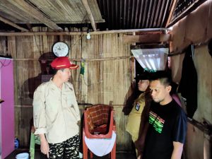 Bupati Bolsel Kunjungi Warga Tedampak Banjir Bandang di Desa Lion