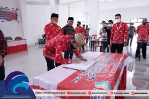 Bupati Iskandar Kamaru Membuka Kegiatan Rembuk Stunting Tahun 2020.