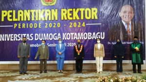 Bupati Bolmong Hadiri Pelantikan Rektor UDK
