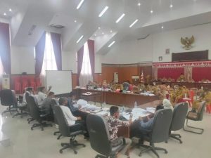Banggar DPRD Dan Pemkab Bolsel Bahas APBD Tahun 2021
