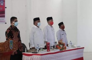 Bupati Iskandar Membuka Sosialisasi Perundang-undangan Tentang Kinerja ASN