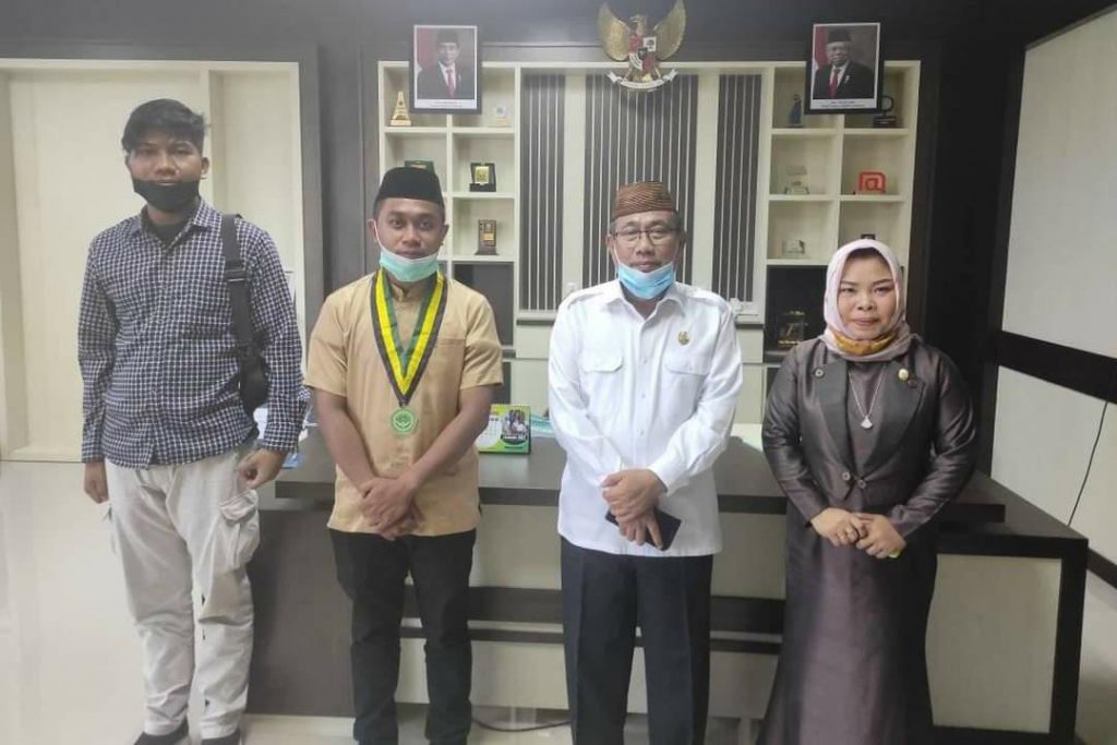 PC IPNU-IPPNU Bolmut Temui Rektor IAIN Gorontalo, Ini yang Dibahas