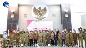 Bupati Hadiri Rakor Pengawasan Intern Keuangan Dan Pembangunan Tingkat Provinsi