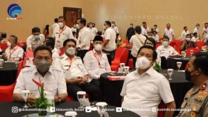 Bupati Iskandar Mengikuti Kegiatan Musrenbang RKPD Provinsi Sulut Tahun 2022