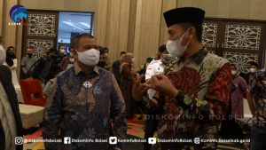 Bupati Iskandar Hadiri Pelantikan Rektor UNBITA di Gorontalo