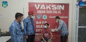 Bupati Iskandar Monitoring Pelaksanaan Vaksinasi Covid-19 untuk Masyarakat Umum