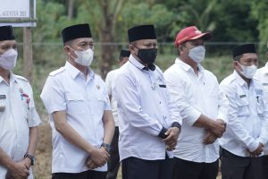 Bupati dan Wabup Bolsel Hadiri Peletakan Batu Pertama Pembangunan Ponpes Al-Fatah Darussalam