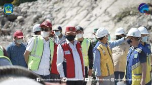 Bupati dan H2M Letakkan Batu Pertama Proyek Pembangunan Pengendali Sedimen DAS Milangodaa