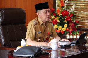 Bupati Bersama Wabup Bolsel Gelar Rakor Evaluasi PPKM Level 2