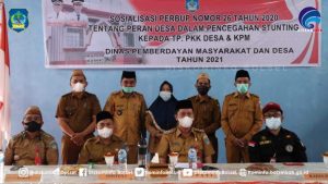 Bupati Buka Kegiatan Sosialisasi Perbup No 26/2020 Se-Kecamatan Tomini dan Posigadan