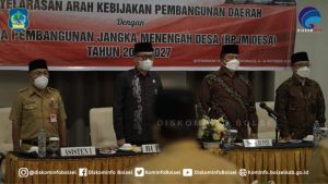 Bupati Iskandar buka Sosialisasi Penyelarasan Kebijakan Pembangunan Daerah dengan RPJM Desa Tahun 2021-2027