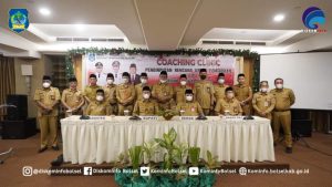 Bupati Iskandar Buka kegiatan Coaching Clinic Penginputan Rencana Umum Pengadaan T.A 2022