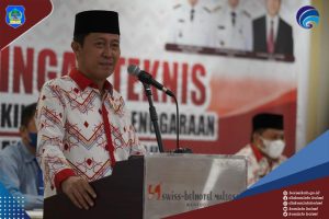 Bupati Iskandar Buka Bimtek LPPD Kabupaten Bolsel Tahun 2022