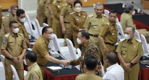 Pj Bupati Bolmong Ikuti Rakor Dengan Pejabat Daerah Se-Indonesia