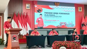 Bupati Iskandar Didaulat Paparkan Materi Strategi Pemenangan Pemilu 2024 di Rakernas II