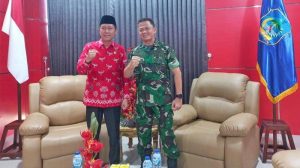 Bupati Bolsel Terima Kunker Danrem 131 Santiago Brigjen TNI Mukhlis