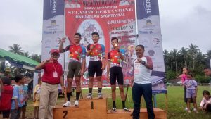 Atlet Balap Sepeda Manado Sapu Bersih Medali
