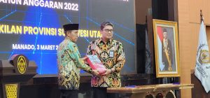Bupati Iskandar Serahkan LKPD Unaudited 2022 kepada BPK-RI