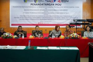 Pemda Bolmut dan BPKP Perwakilan Sulut MOU dengan Bank SulutGo