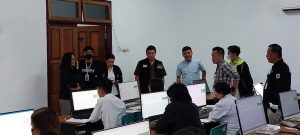 Bawaslu Sulut Monitoring Pelaksanaan Seleksi Tertulis Calon Anggota PPS Kota Tomohon