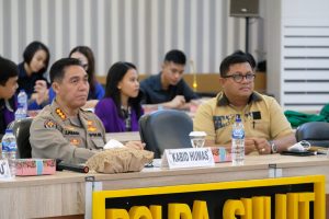 Bawaslu Sulut Ikuti Kegiatan Dialog Publik Divisi Humas POLRI terkait Kerawanan Pemilu 2024