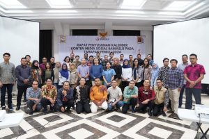 Bawaslu Sulut hadiri Rapat Penyusunan Kalender Konten Media Sosial Bawaslu pada Tahapan Pemilu 2024
