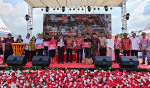 Ir Limi Mokodompit Hadiri Perayaan Hari Pria Kaum Bapak
