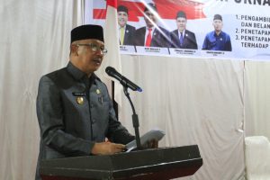 Pj Wali Kota Asripan Nani Hadiri Rapat Paripurna DPRD Pembahasan Anggaran 2024 dan Ranperda