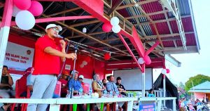 Ketua DPRD Buka Turnamen Sepak Bola HUT Desa Nunuk Ke-70