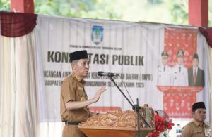 Bappelitbang Kabupaten Bolsel Gelar Konsultasi Publik Ranwal RKPD Tahun 2025