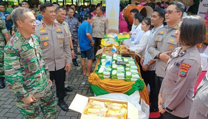 Bazar Kodam XIII/Merdeka Polda Sulut dan Bhayangkari Ikut Berpartisipasi