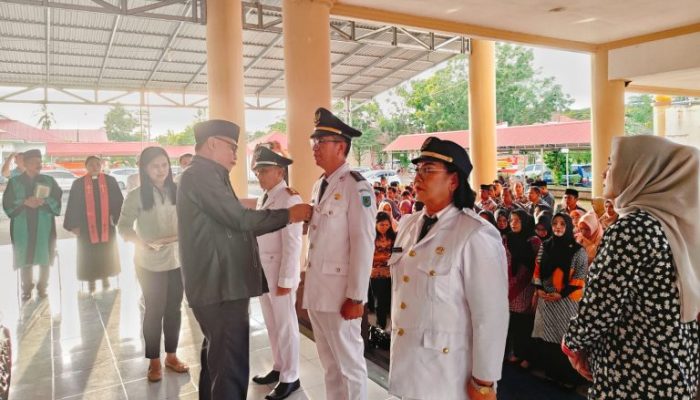 Limi Resmi Melantik Ratusan Pejabat Struktural dan Fungsional Lingkup Pemkab Bolmong