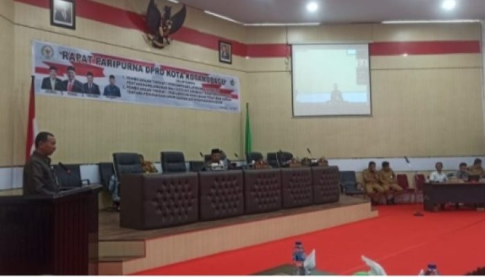 DPRD Kotamobagu Gelar Rapat Paripurna Pembicaraan Tingkat I LKPJ Wali Kota Tahun 2023