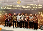 Bupati Iskandar Hadiri Penyampaian LHP LKPP TA 2023