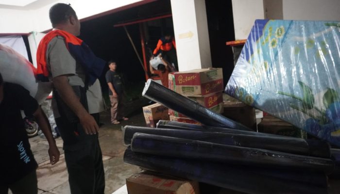 BPBD Bolsel Terima Material Bantuan Untuk Warga Terdampak Bencana dari Pemprov Sulut