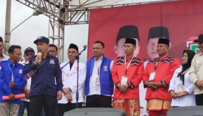 Deklarasi BERKAH JILID II,Bersama Parpol Pendukung Siap Menangkan Iskandar Deddy di Palkada Bolsel 2024