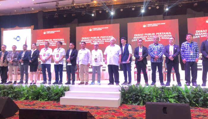 KPU Sukses Menggelar Debat Publik Paslon Walikota dan Wakil Walikota Manado Pilkada 2024