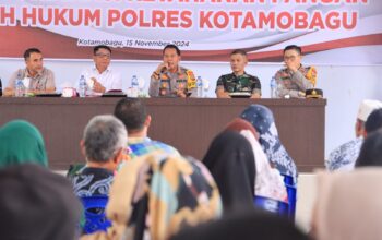 Polres Kotamobagu Gelar Rapat Koordinasi Dukung Program Ketahanan Pangan 