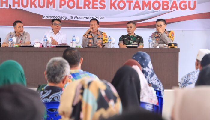 Polres Kotamobagu Gelar Rapat Koordinasi Dukung Program Ketahanan Pangan 