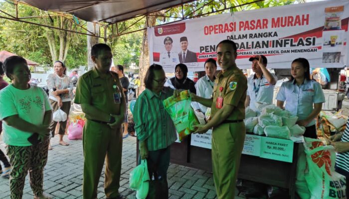 Jelang Nataru Pemkot Kotamobagu Gelar Operasi Pasar Murah